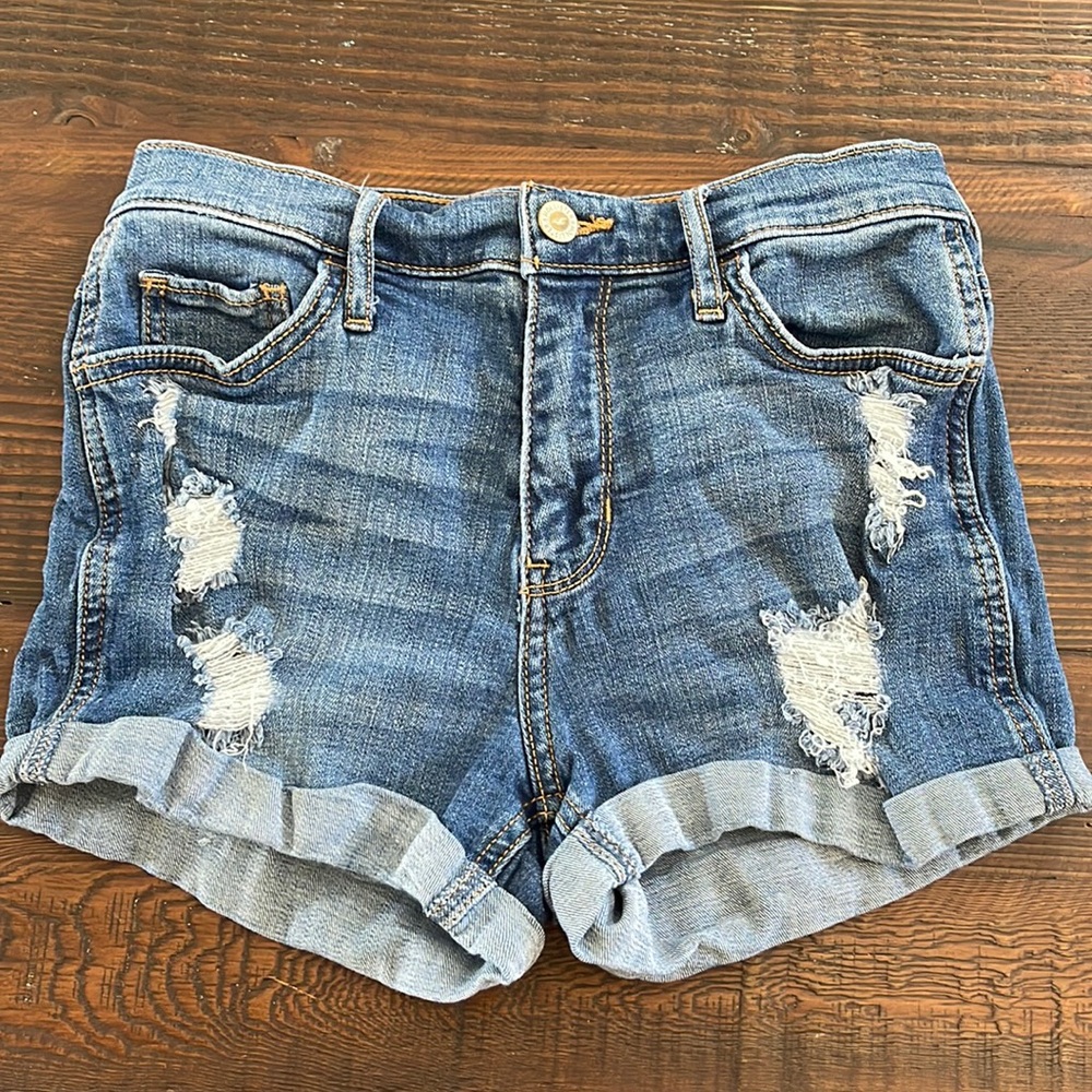 Hollister denim shorts